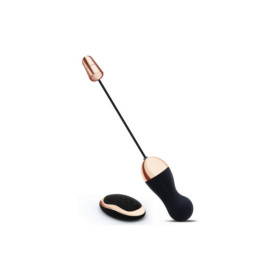 Oeuf vibrant noir 10 vitesses USB 